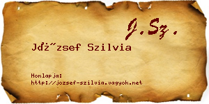 József Szilvia névjegykártya